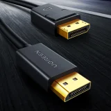 DisplayPort 4K 30 Hz kábel, 5 m, fekete 4
