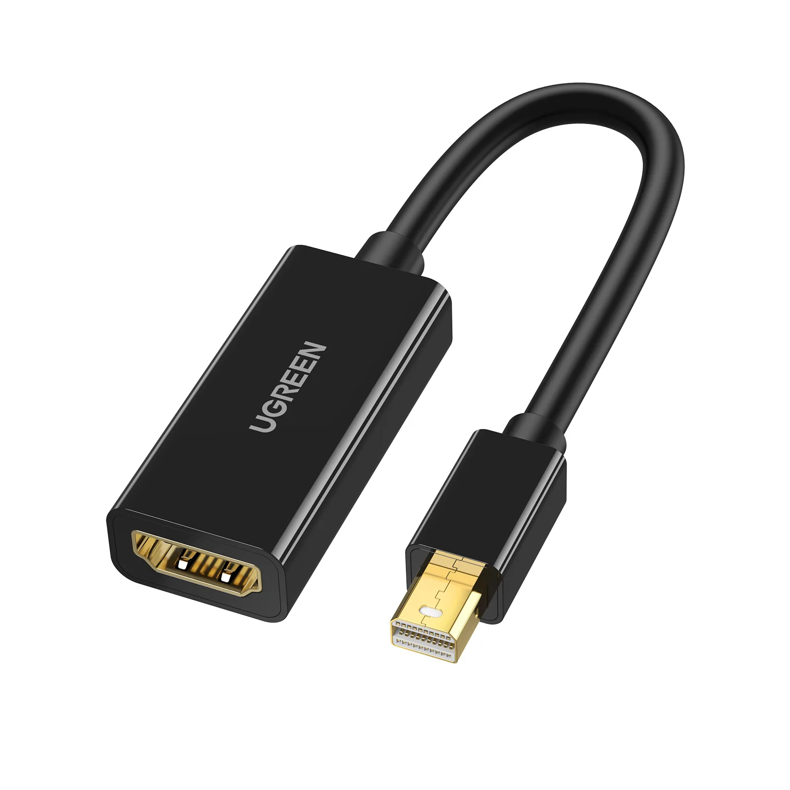 Mini DP DisplayPort – HDMI 4K kábeladapter, fekete