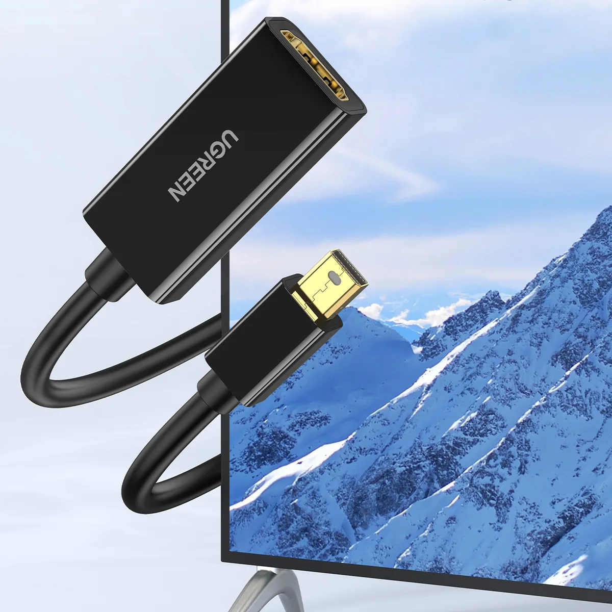 Mini DP DisplayPort na HDMI 4K kabel adapter, crni 3