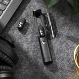 MAGIC-02 4 az 1-ben 2,4 GHz-es USB-C vezeték nélküli mikrofonkészlet – fekete 9