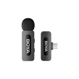 120 dB 2,4 GHz USB-C-Funk-Ansteckmikrofon – Schwarz