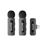 120 dB bežični USB-C mikrofon s daljinskim upravljačem - crni