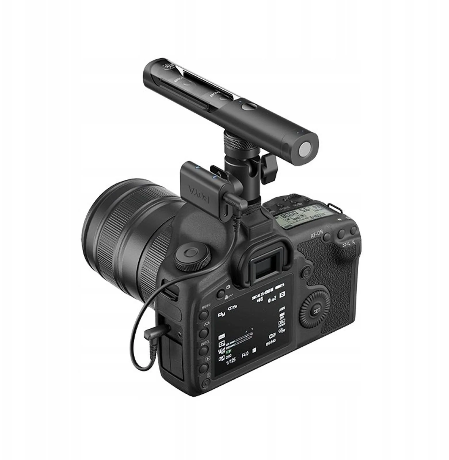 1/4'' statív pre mikrofón a fotoaparát – čierny 3