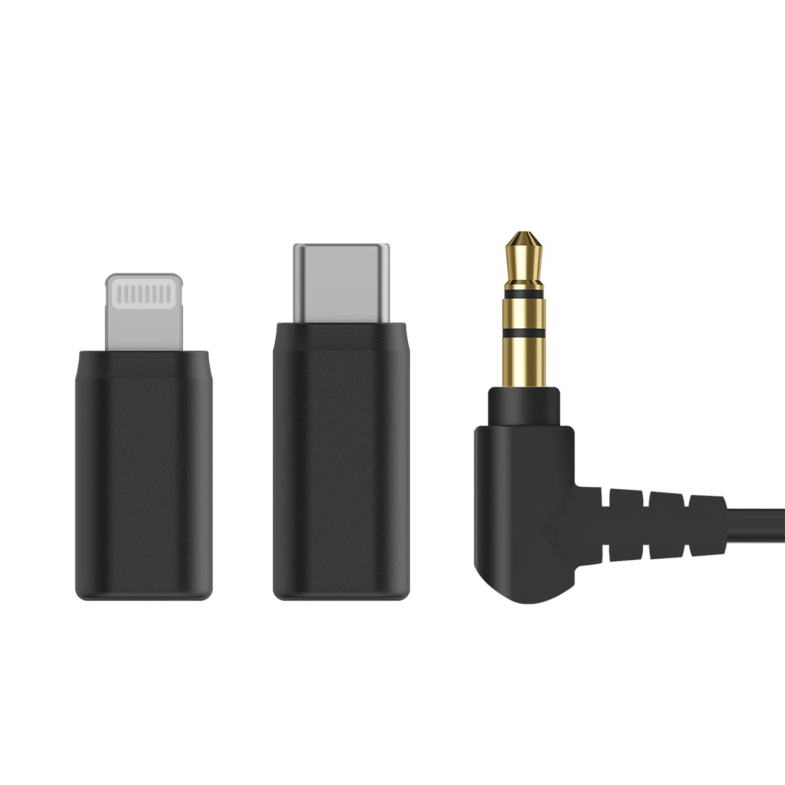 Vezeték nélküli mikrofonkészlet 8 GB-os töltőtokkal, 2,4 GHz, USB-C 3