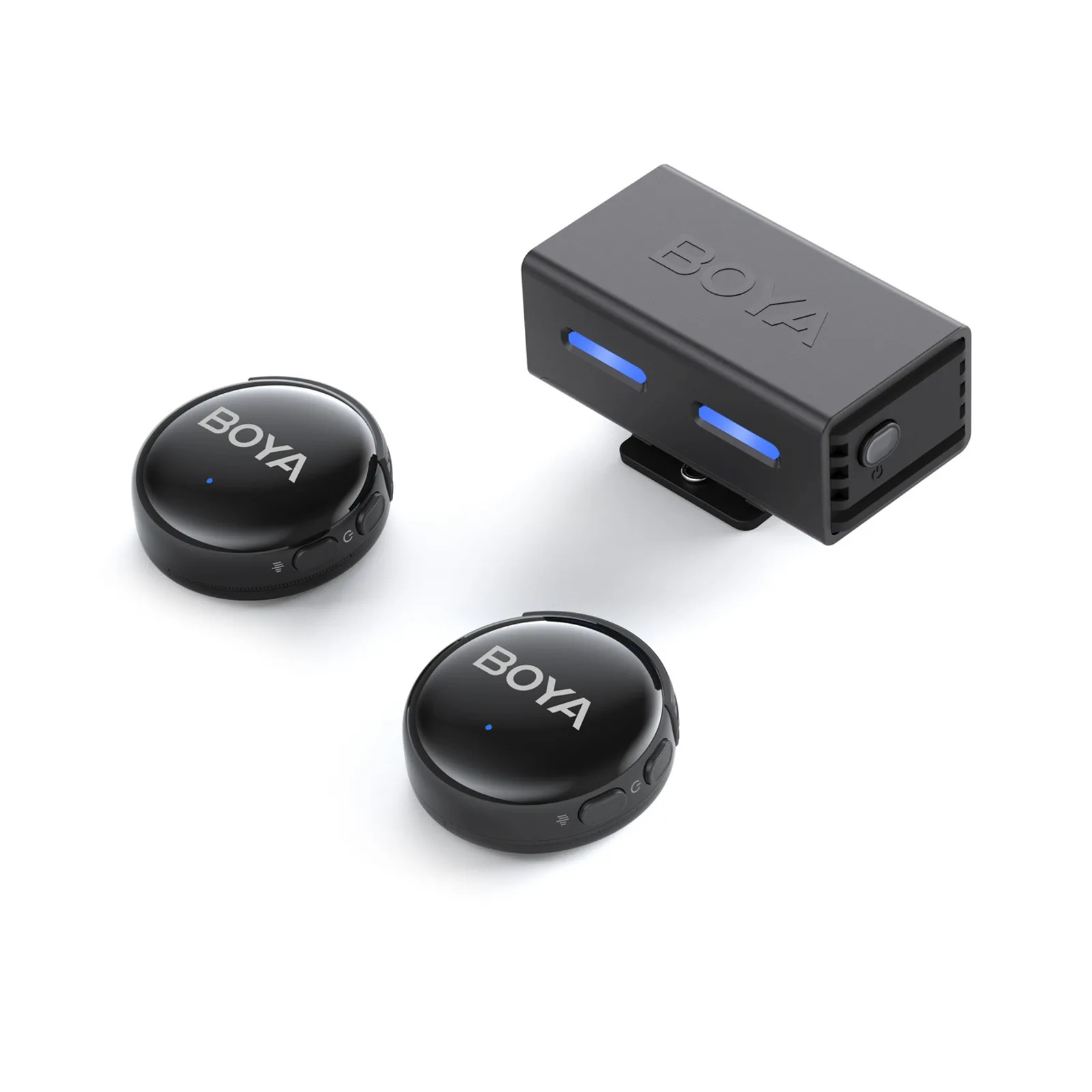 2.4GHz USB-C AI Wireless Microphone Set with Case 2