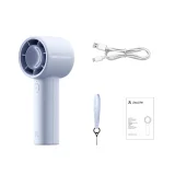 Mini portable fan 4000mAh USB-C - blue 2