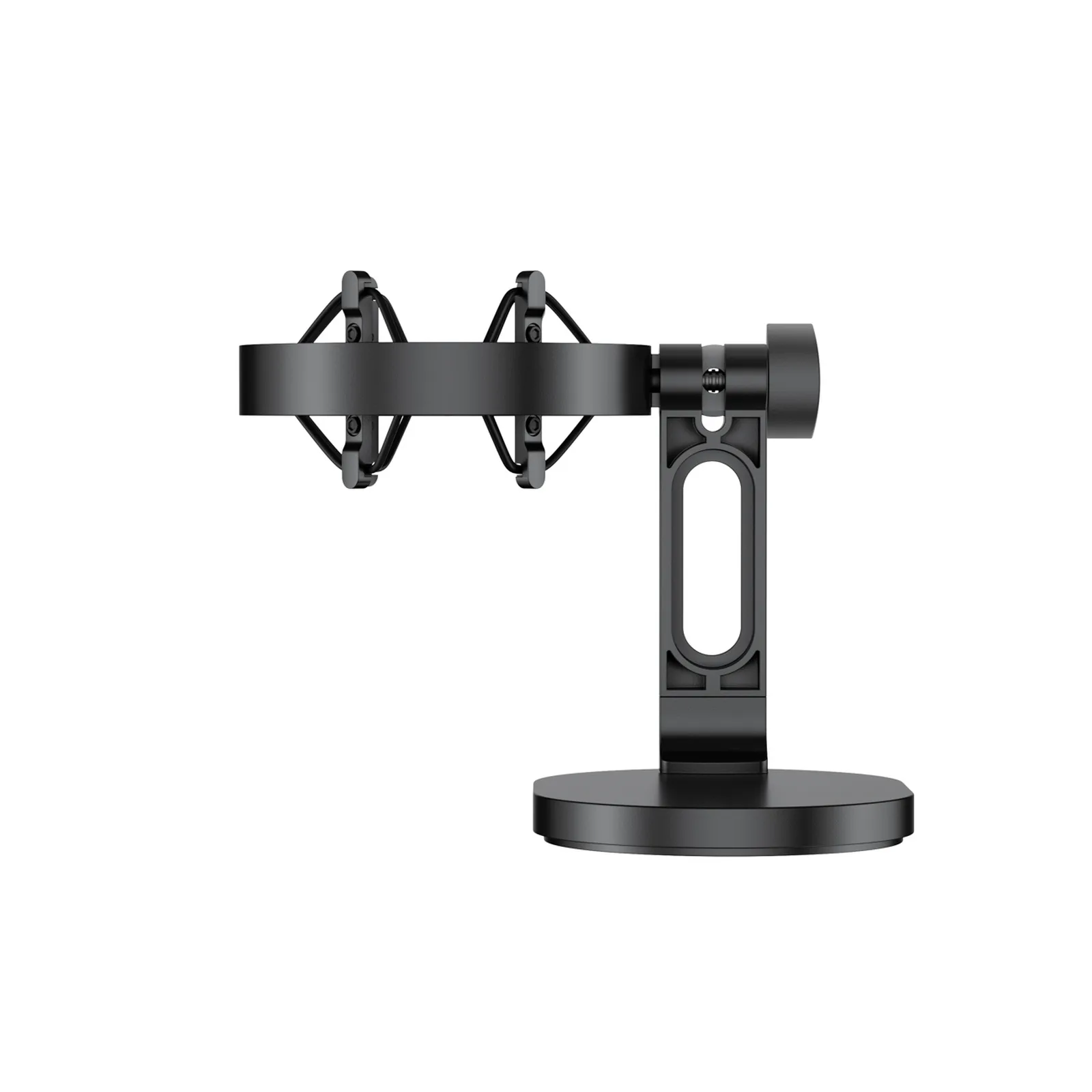 Mikrofon przewodowy ze statywem biurkowym K3 108dB RGB USB-C - czarny 4