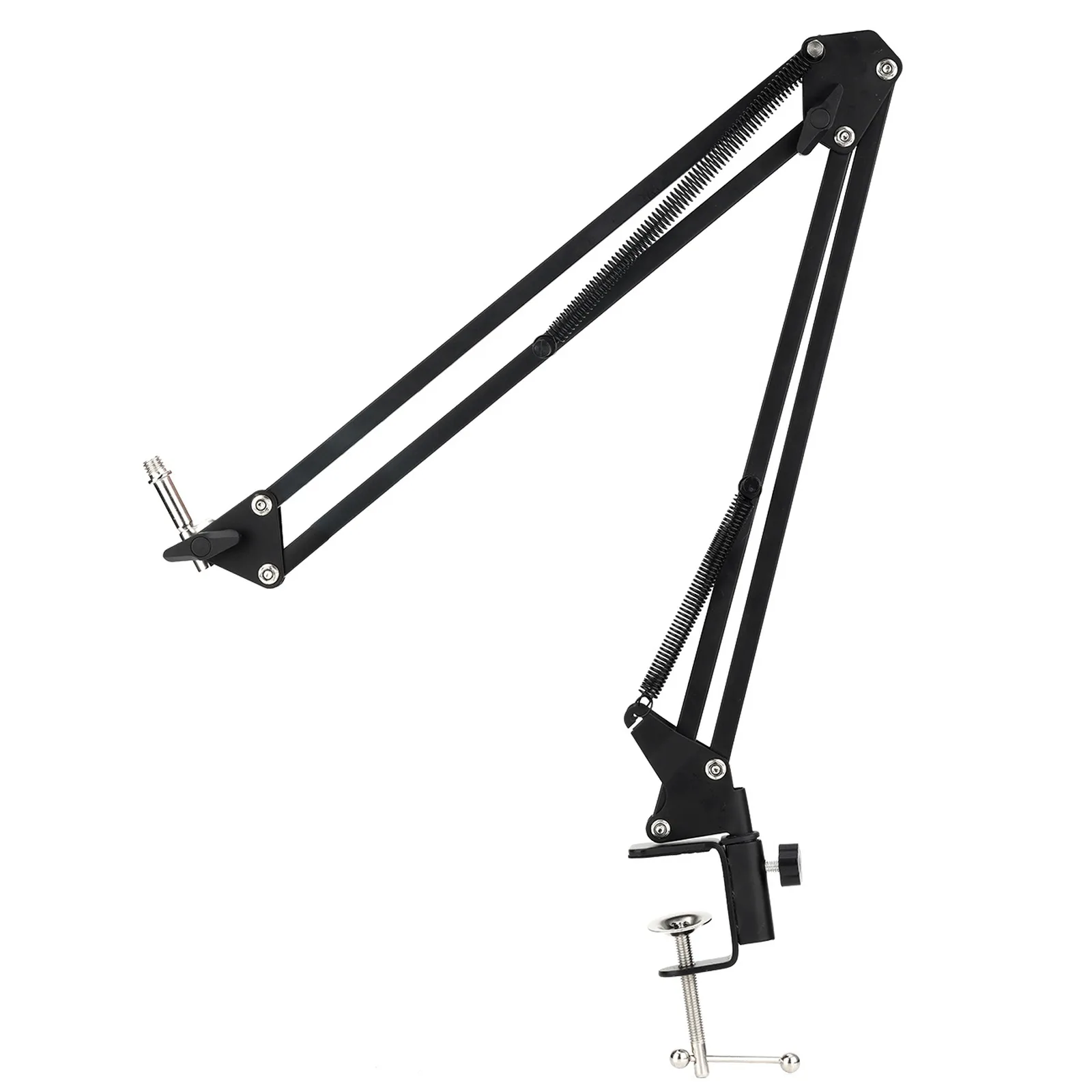 Mikrofon przewodowy ze statywem biurkowym K3 108dB RGB USB-C - czarny 9