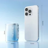 Mini wentylator wiatrak przenośny ze smyczą 4500mAh - niebieski 2