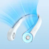 Prenosný ventilátor na krk 4000 mAh – sivý 3