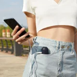 Mini-Handventilator mit Powerbank- und Taschenlampenfunktion, 2000 mAh – blau 6