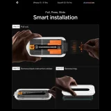 Edzett üveg iPhone 16 Pro / 17 / 17 Pro készülékekhez – Glas.TR EZ Fit Pro – átlátszó 11