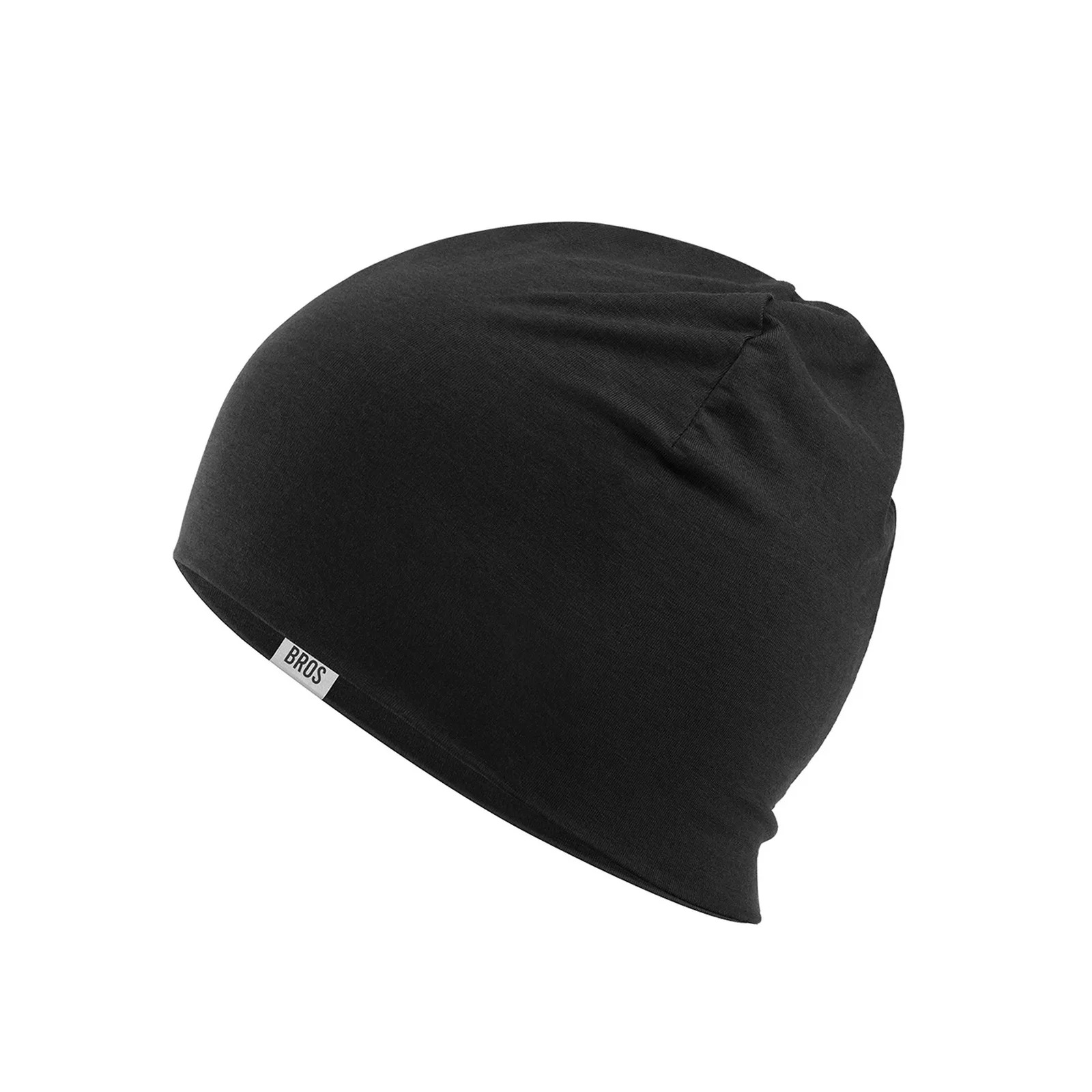 Sports cap for cycling and running made of wool and Tencel, one-size-fits-all - black 5
