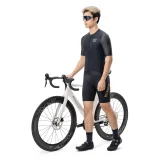 Koszulka rowerowa z krótkim rękawem rozmiar XS - czarna 4