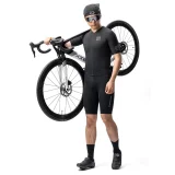 Koszulka rowerowa Diamond z krótkim rękawem rozmiar XS - czarna 5