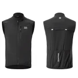 Kamizelka rowerowa termiczna rozmiar XXXL - czarna 2