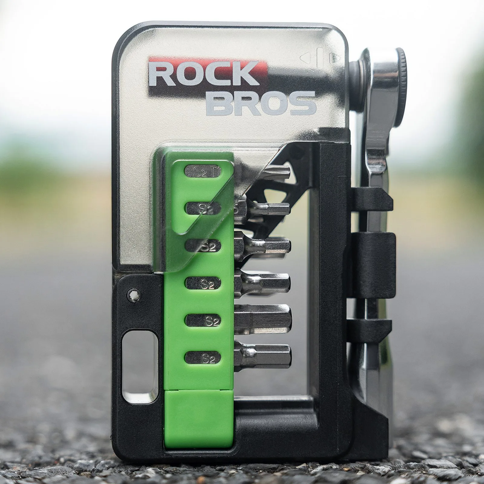 Fahrrad-Multitool-Set mit Mini-Ratsche und Bits 3