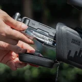 Zestaw narzędzi rowerowych multitool z pompką na naboje CO2 i kluczem grzechotkowym 5