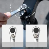 Zestaw narzędzi rowerowych multitool z pompką na naboje CO2 i kluczem grzechotkowym 7