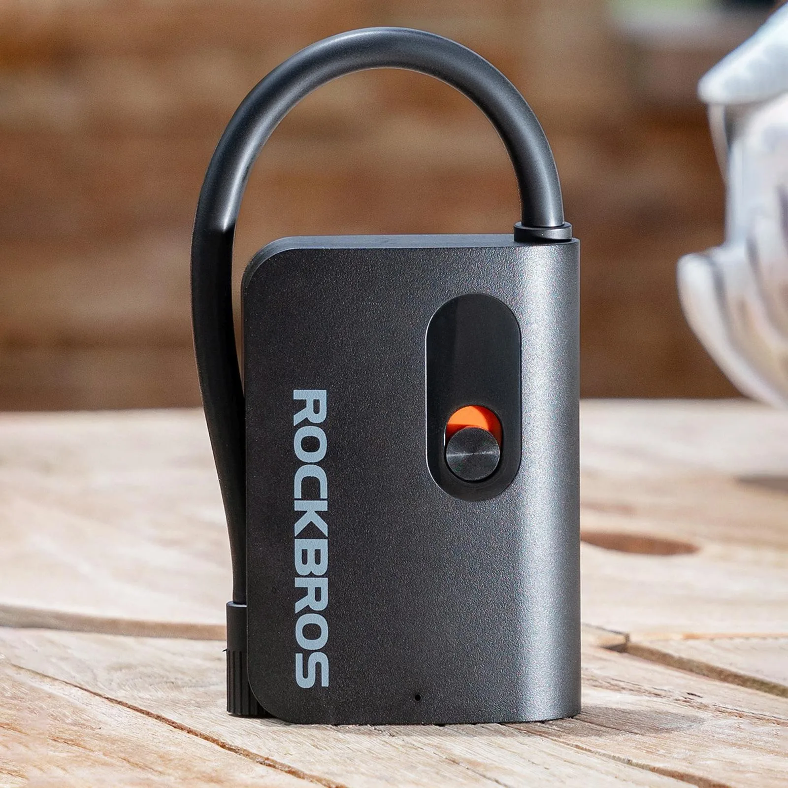 Schrader USB-C 70 psi Pompă de aer reîncărcabilă pentru accesorii sportive 9