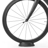 Suport pentru roata din față pentru antrenor de biciclete - negru 2