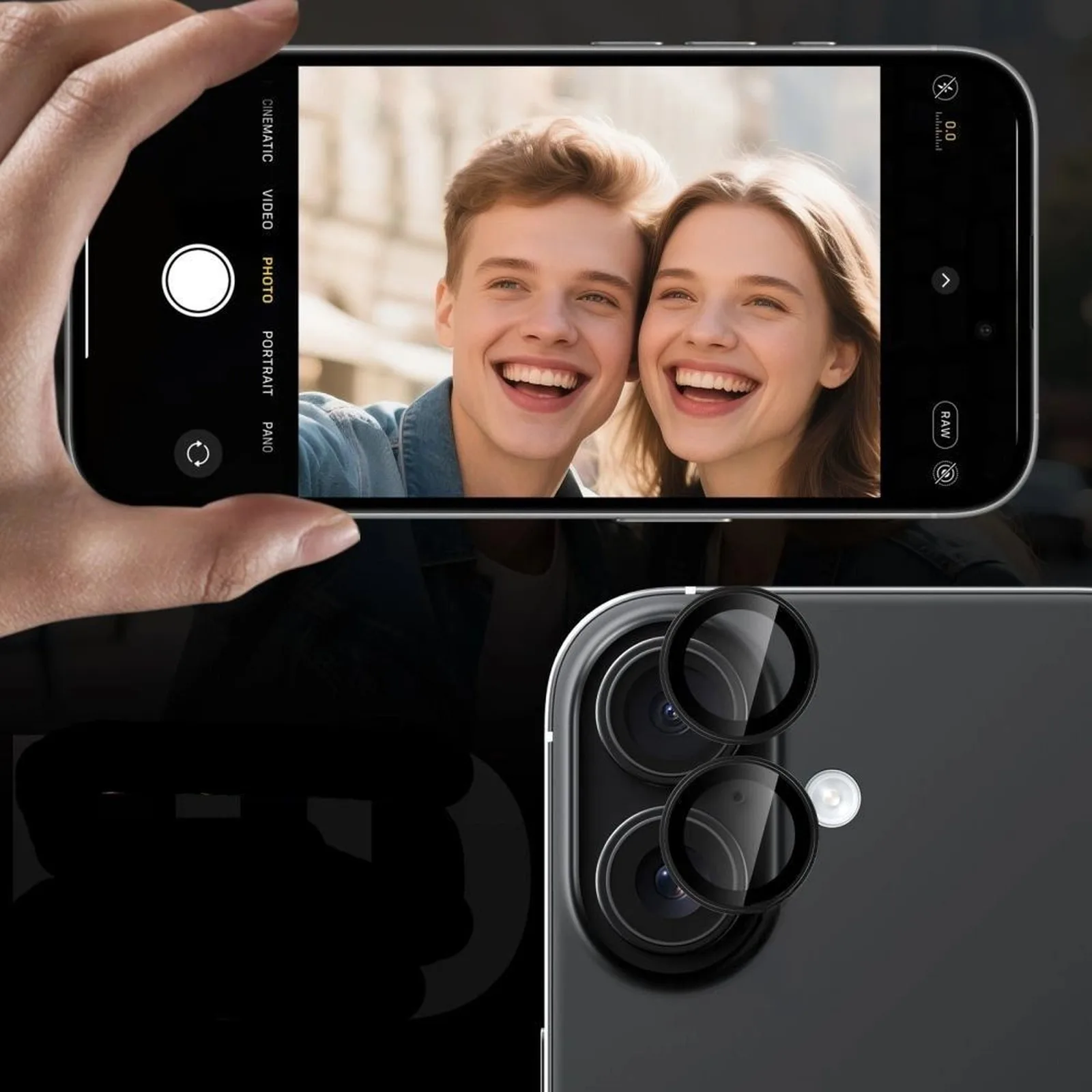 Capac pentru camera foto pentru Samsung Galaxy S26 Ultra Camring Fit+ 3