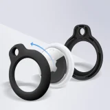Protective pendant case for Apple AirTag 1 / 2 locator black - 4 pcs. 5