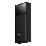 Powerbank 20000mAh USB-A USB-C z wyświetlaczem kablem 22.5W - czarny