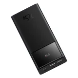 Powerbank 20000mAh USB-A USB-C z wyświetlaczem kablem 22.5W - czarny 3