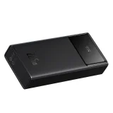 Powerbank 20000mAh USB-A USB-C z wyświetlaczem kablem 22.5W - czarny 6