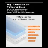 Tempered glass for iPhone 17 Pro with applicator - 3 pcs. 10