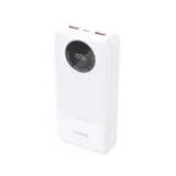 Powerbank K12Pro 20.000 mAh USB-A, USB-C, PD 22,5 W – weiß