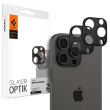 Kamerafedél iPhone 14 Pro / Pro Max / 15 Pro / Pro Max / 16 Pro / Pro Max készülékekhez, fekete – 2 db