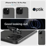 Kamerafedél iPhone 14 Pro / Pro Max / 15 Pro / Pro Max / 16 Pro / Pro Max készülékekhez, fekete – 2 db 11