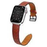Pasek skórzany opaska bransoleta do Apple Watch 38 / 40 / 41 mm - czerwony 3