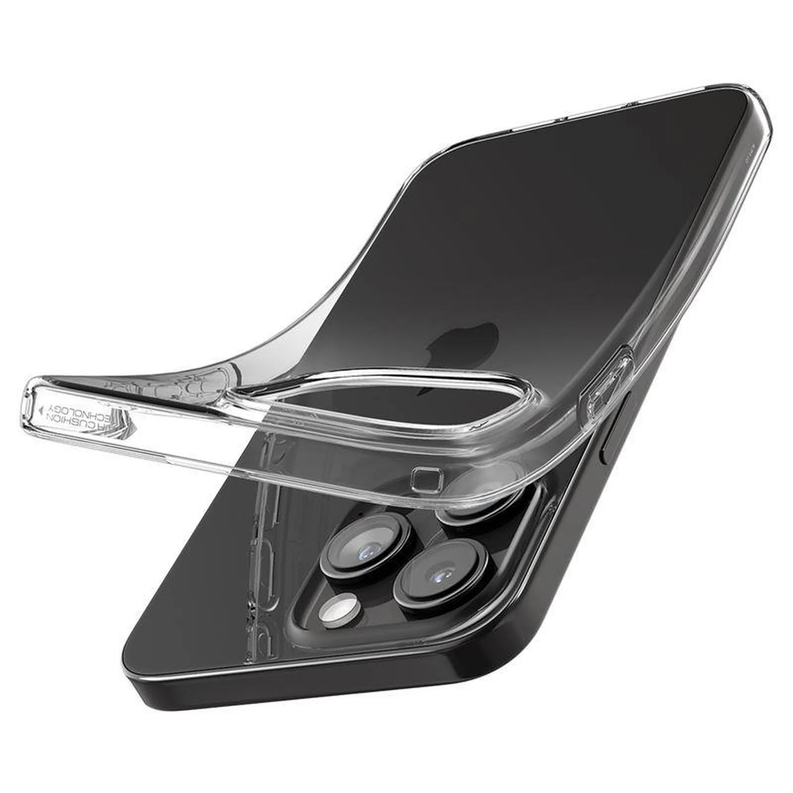 Husă pentru iPhone 15 Pro Max Crystal Flex - transparentă 10