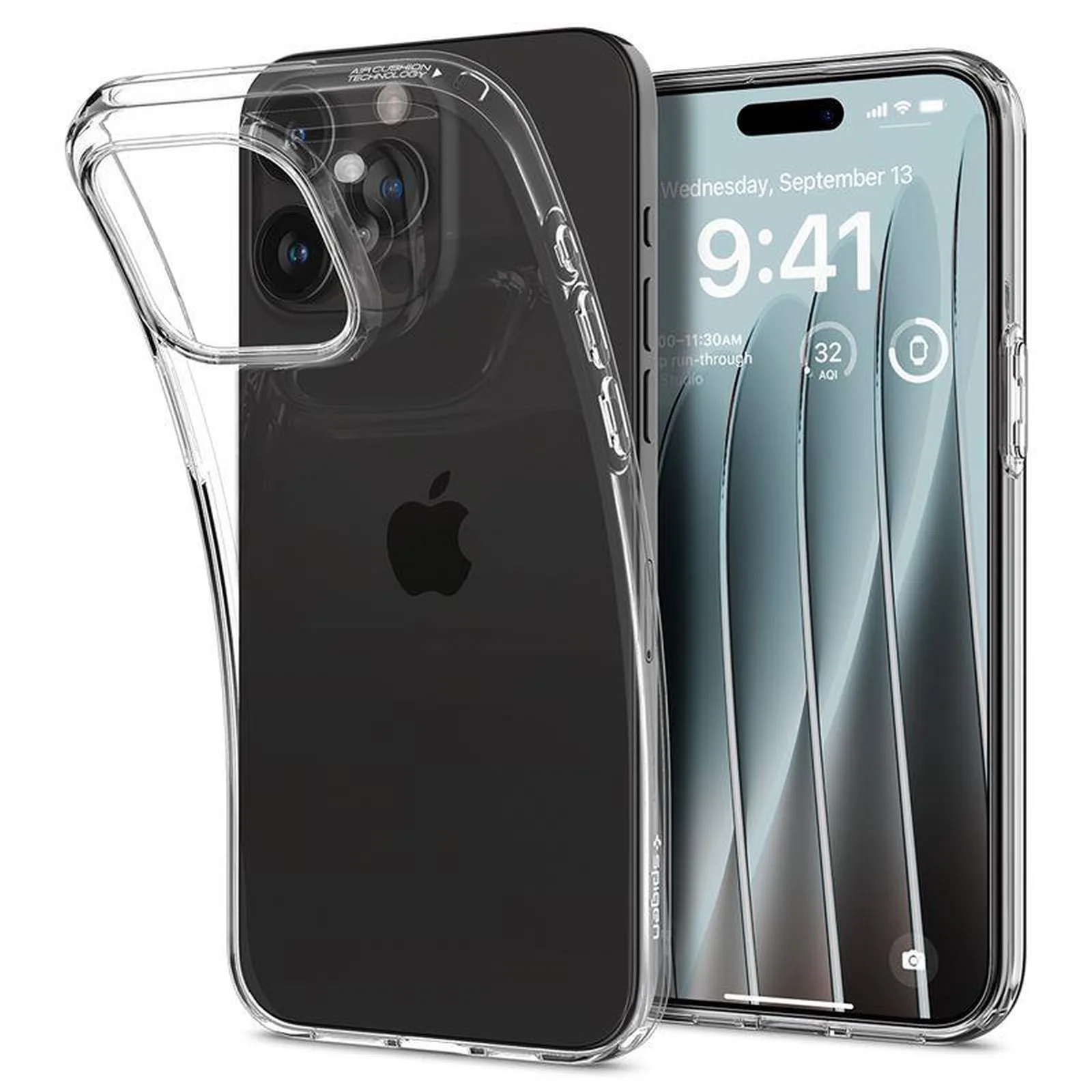 Husă pentru iPhone 15 Pro Max Crystal Flex - transparentă 3