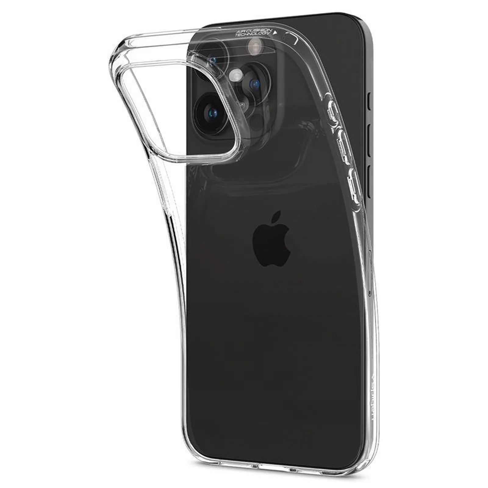 Husă pentru iPhone 15 Pro Max Crystal Flex - transparentă 8
