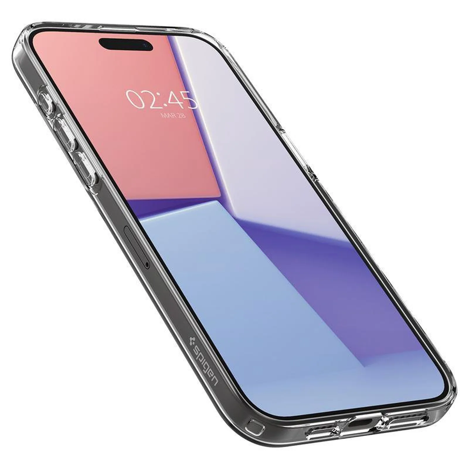 Husă pentru iPhone 15 Pro Max Crystal Flex - transparentă 9