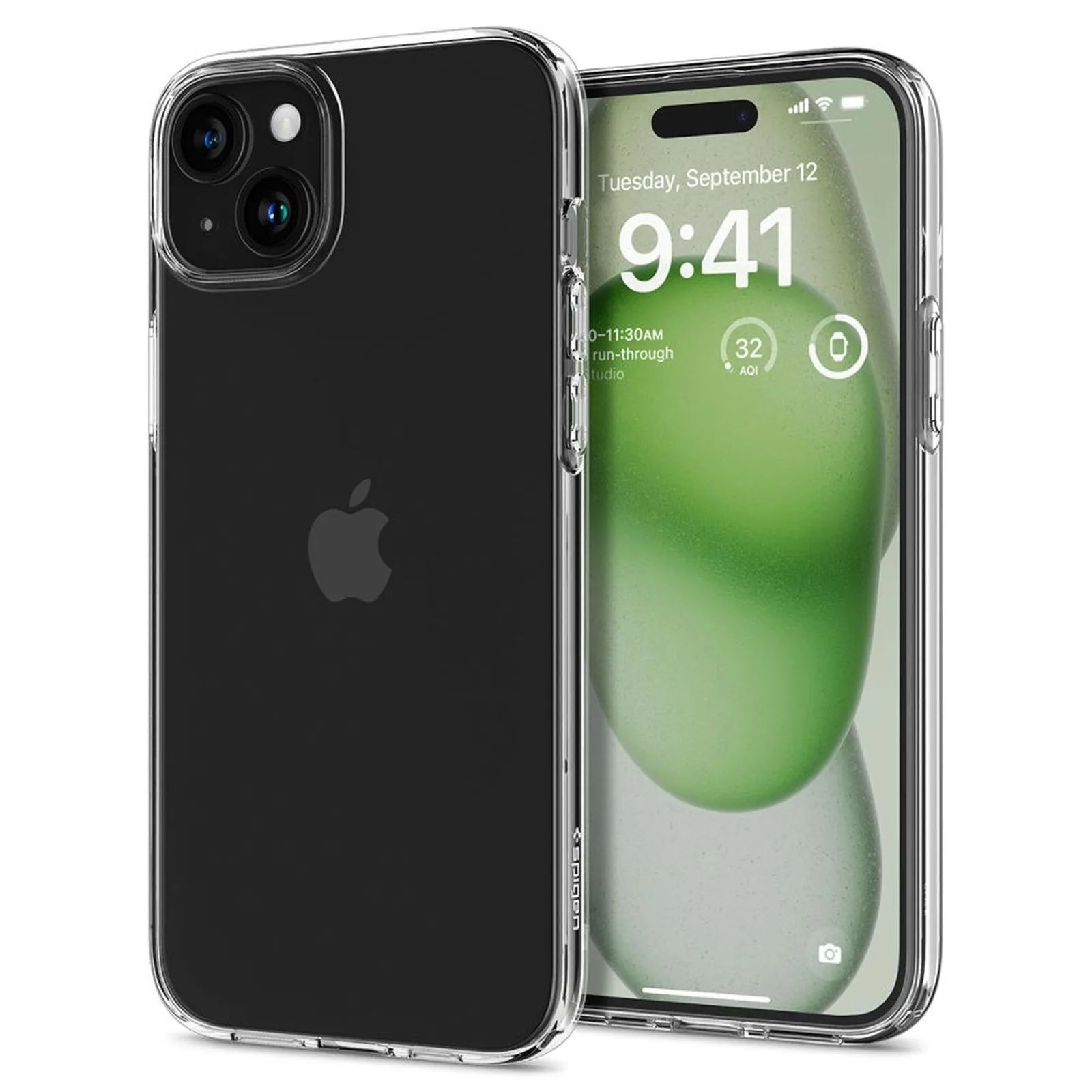 iPhone 15 Plus Liquid Crystal tok – átlátszó