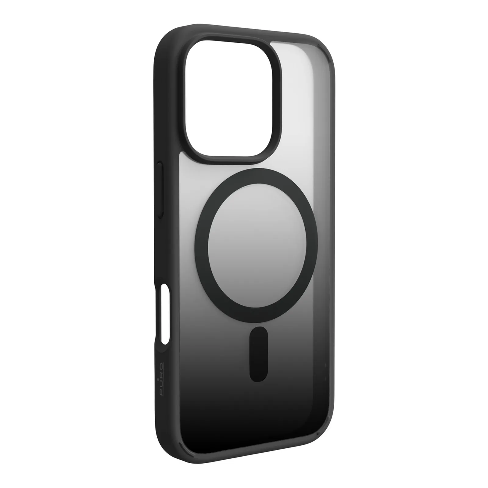 Etui silikonowe do iPhone 16 Pro Max Gradient MagSafe - czarne