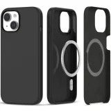 Silicone MagSafe iPhone 15 case - matte black