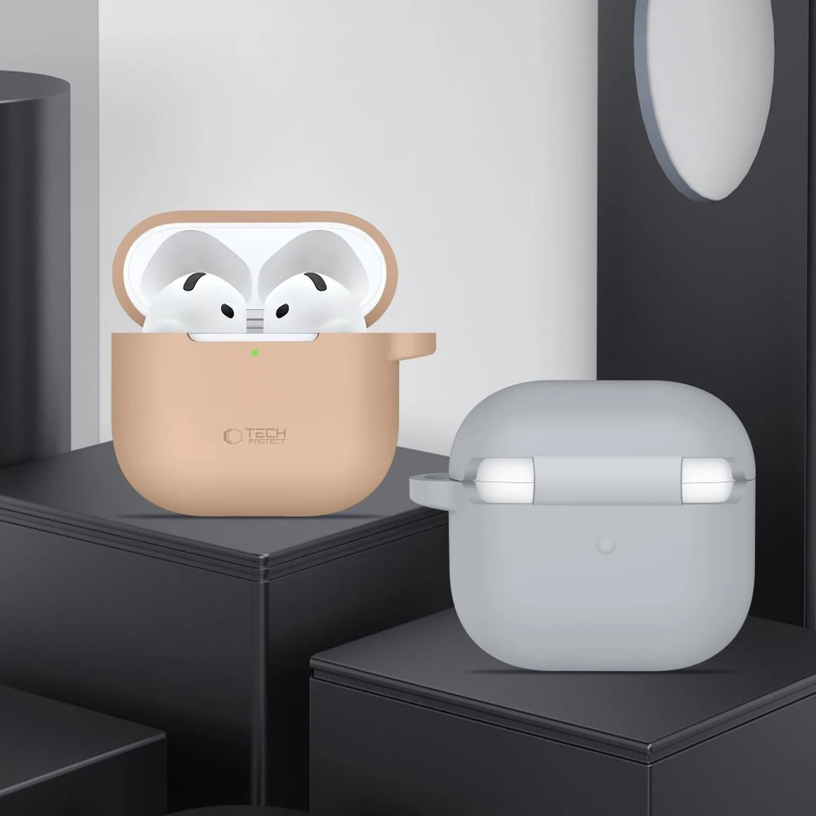 Apple AirPods 4 futrola sa silikonskom kukom - zelena 3