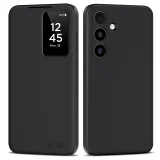 Hülle für Samsung Galaxy S25 Smart Wallet – mattschwarz