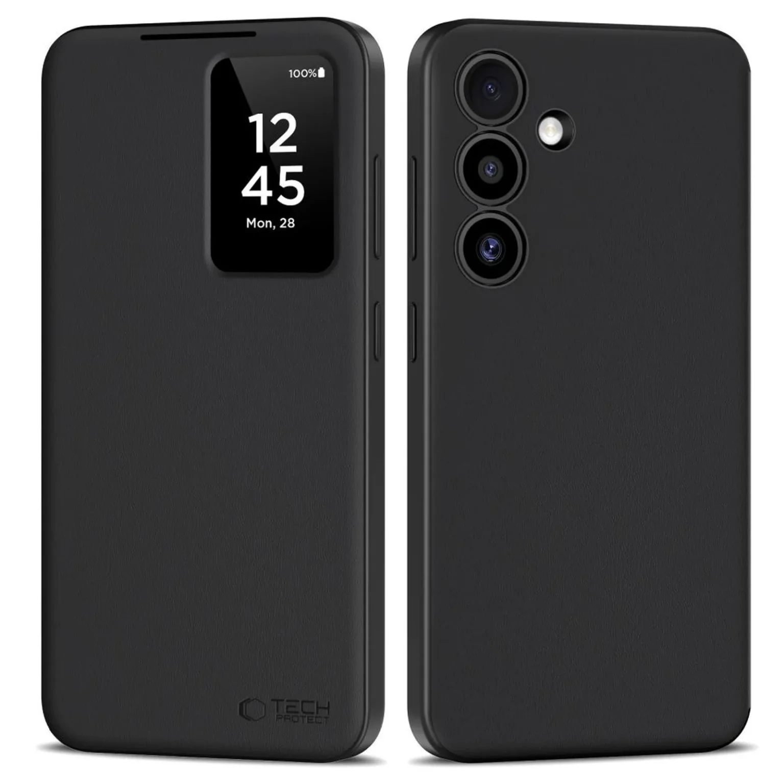 Hülle für Samsung Galaxy S25 Smart Wallet – mattschwarz