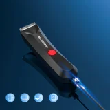 Multifunktionaler, wasserdichter Trimmer mit LED-Licht und 2 USB-C-Aufsätzen – Set 7