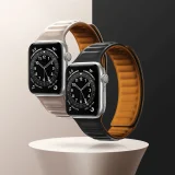 Pasek magnetyczny opaska bransoleta do Apple Watch 41 mm - czarny 7