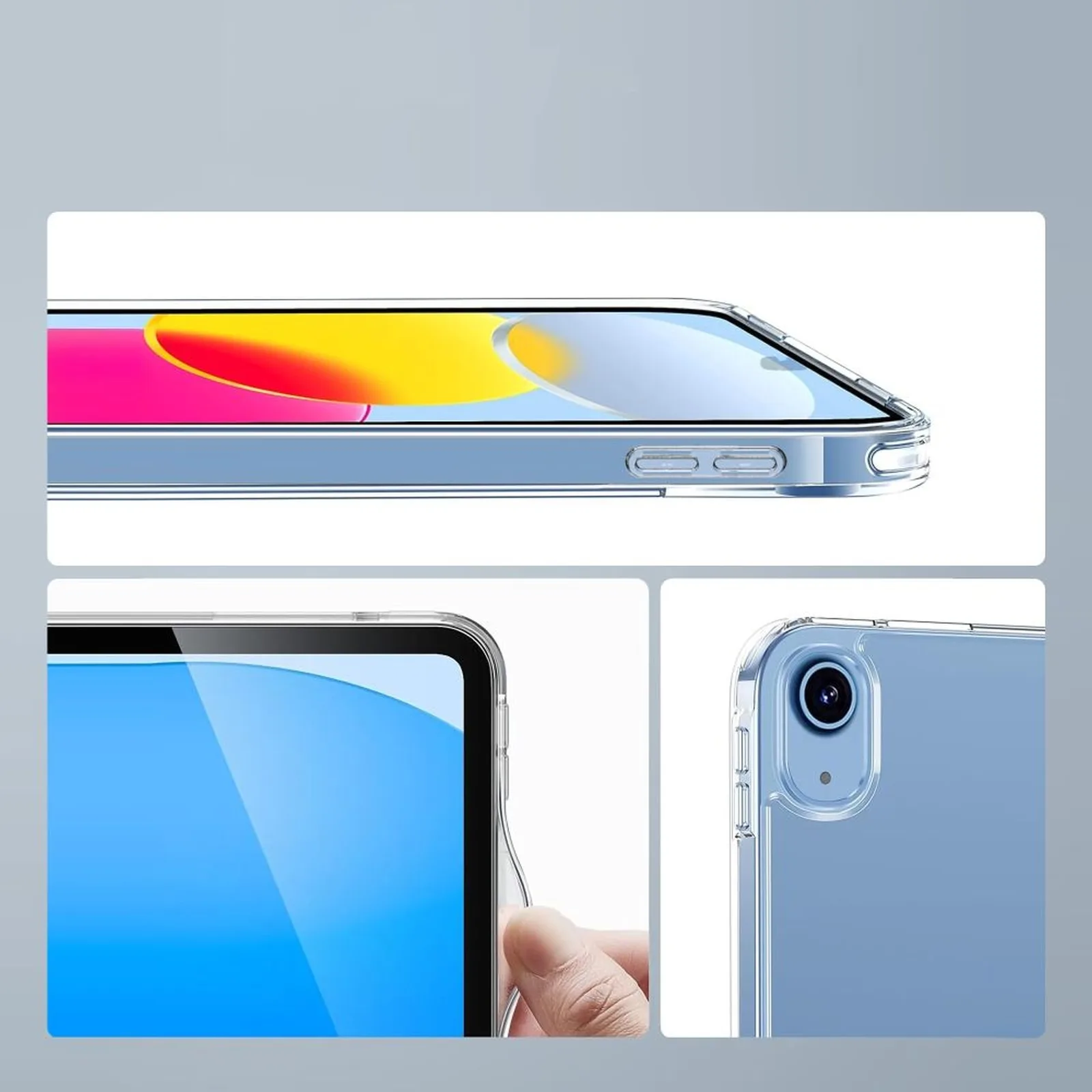 Hülle für iPad 10,9'' (10/2022) / 11'' (11/2025) – transparent 2