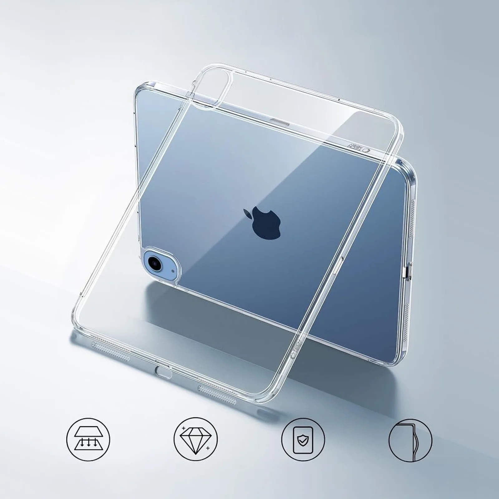 Hülle für iPad 10,9'' (10/2022) / 11'' (11/2025) – transparent 7