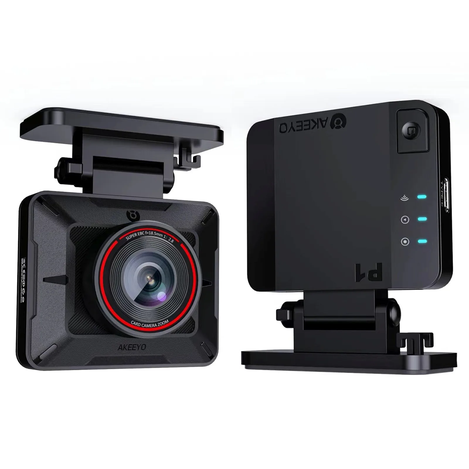 Kamera samochodowa wideorejestrator P1 FullHD 30fps - czarna 6